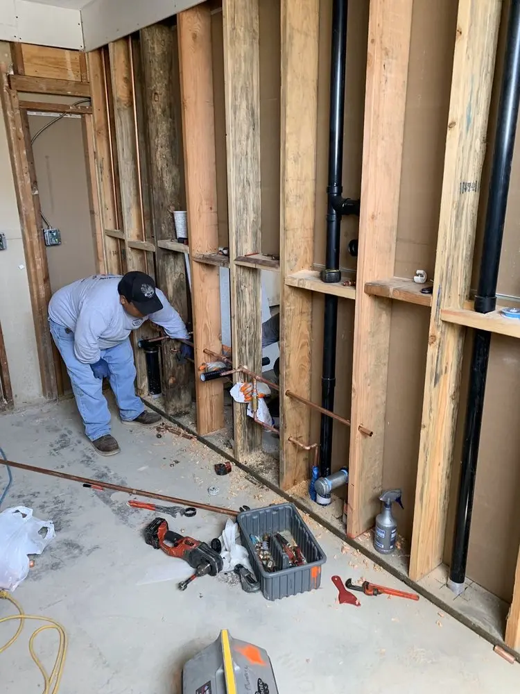 Commercial rough-in plumbing for Gas Line Repair in Parr Harbor